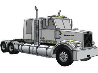 Western Star 4900 (2018) 3D Model