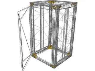 Electrical Cabinet 3D Model