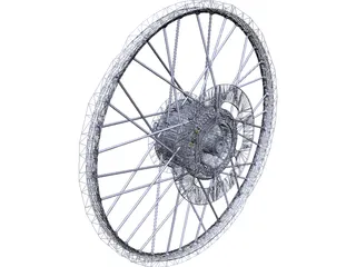Hudraulic Front Wheel Drive 3D Model