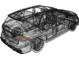 Mercedes-AMG GLE 63 S 4MATIC (2016) 3D Model