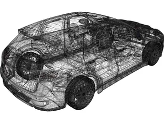 Porsche Cayenne Turbo Hamann (2010) 3D Model