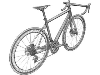 Road Bike 3D Model