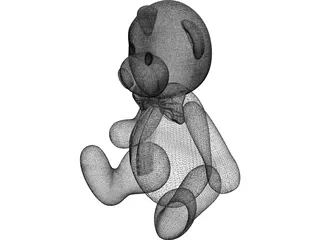 Teddy Bear 3D Model