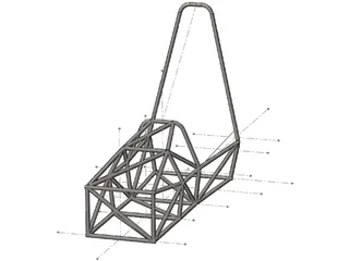 FSAE Chassis (2018) 3D Model