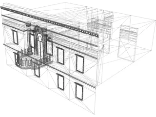 Balcony 3D Model