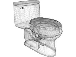 Toilet 3D Model