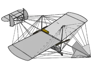 Vlaicu II 1910 3D Model