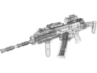 CZ 805 BREN 3D Model