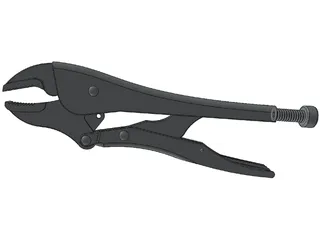 Vice Grip Plier 3D Model