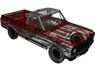 Chevrolet Silverado SS (2002) 3D Model