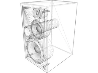 Edifier R2700 Speaker 3D Model