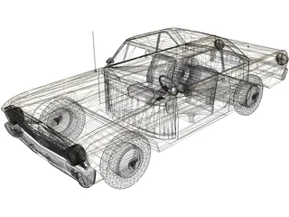 Ford Falcon 1965 3D Model