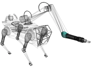 Boston Dynamics Spotmini 3D Model