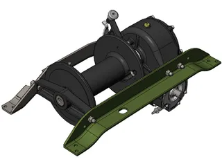 Winch 3D Model