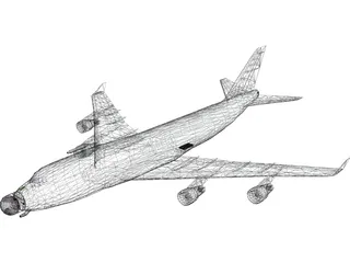 Boeing Airborne Laser YAL-1 3D Model