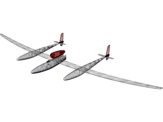 Virgin Atlantic GlobalFlyer 3D Model