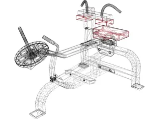 CF2363 GYM 3D Model