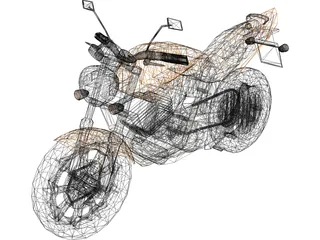 Honda Hornet 3D Model