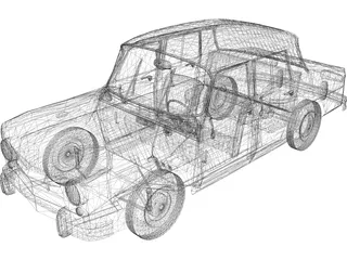 Renault (1962) 3D Model