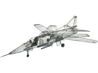 MiG-23 Flogger 3D Model