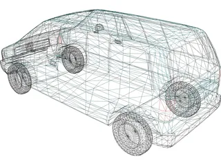 Fiat Ulysse 3D Model