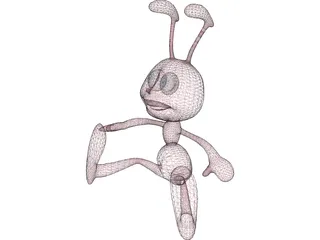 Toy Ant 3D Model