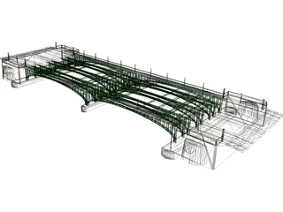 European Bridge 3D Model