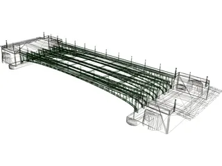 European Bridge 3D Model