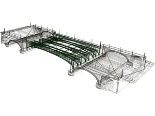 European Bridge 3D Model