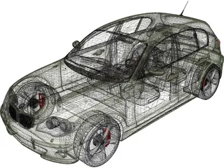 BMW 120i 3D Model