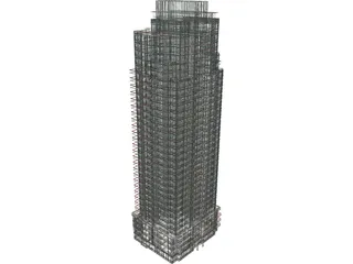 Condo Building 3D Model
