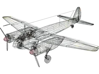 Junkers Ju 88A-4 3D Model
