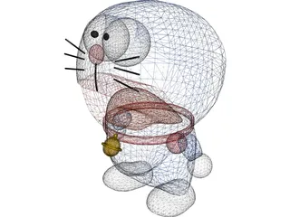 Doraemon 3D Model