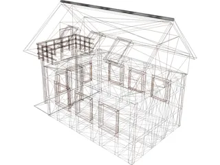 Weekender House 3D Model