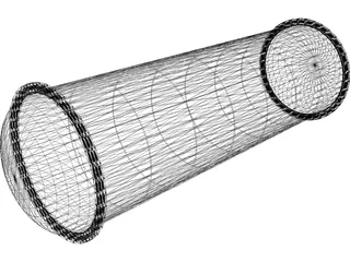 Tubular Heat Exchanger 3D Model