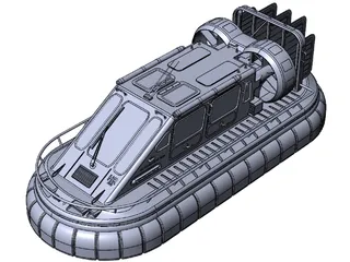 Hovercraft 3D Model