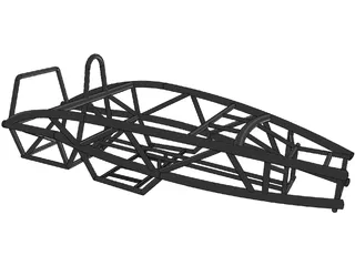 Ariel Atom Car Frame 3D Model