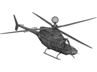 Bell OH-58 3D Model