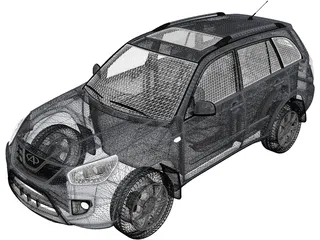 Chery Tiggo (2010) 3D Model