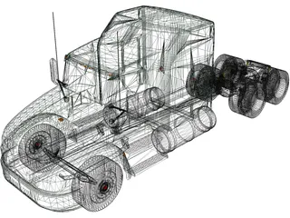 Kenworth T660 3D Model