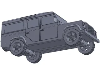 Land Rover Defender 110 3D Model