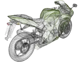 Kawasaki Ninja 3D Model
