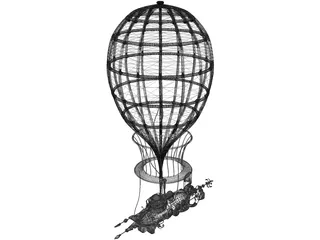 Airship 3D Model