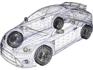 Ford Focus RS 3D Model