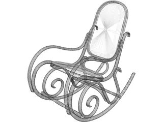 Rocking Chair 3D Model