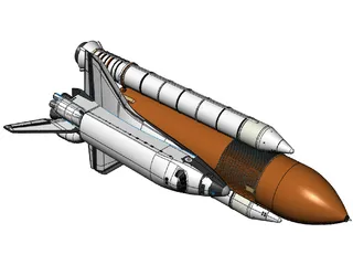 Space Shuttle 3D Model