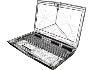 Alienware Laptop 3D Model