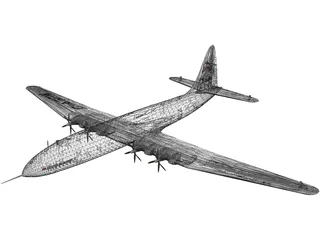 Bristol Brabazon 3D Model