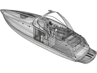 Speedboat 3D Model