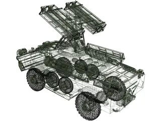 SA-9 Gaskin 3D Model
